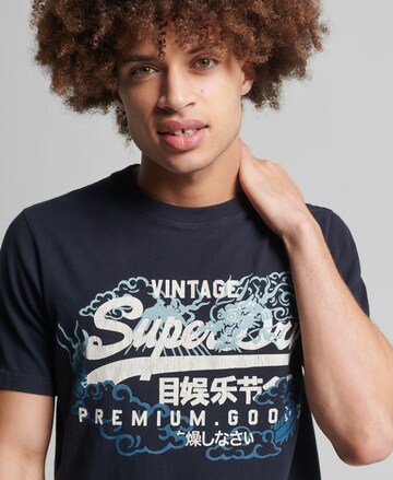 Superdry Póló - kék