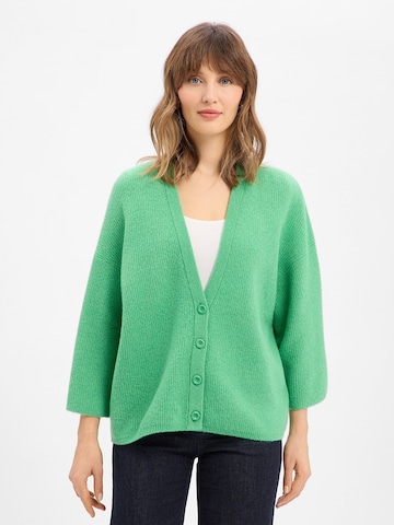 AMERICAN VINTAGE Strickjacke 'Damsville' in Grün: Vorderseite