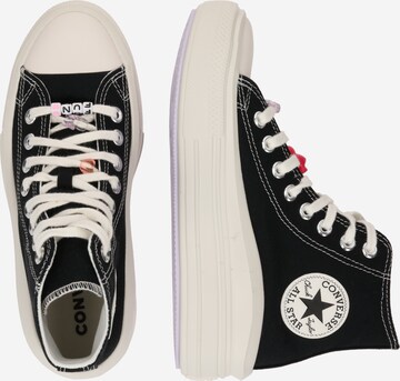 Sneaker înalt 'Chuck Taylor All Star Move' de la CONVERSE pe negru