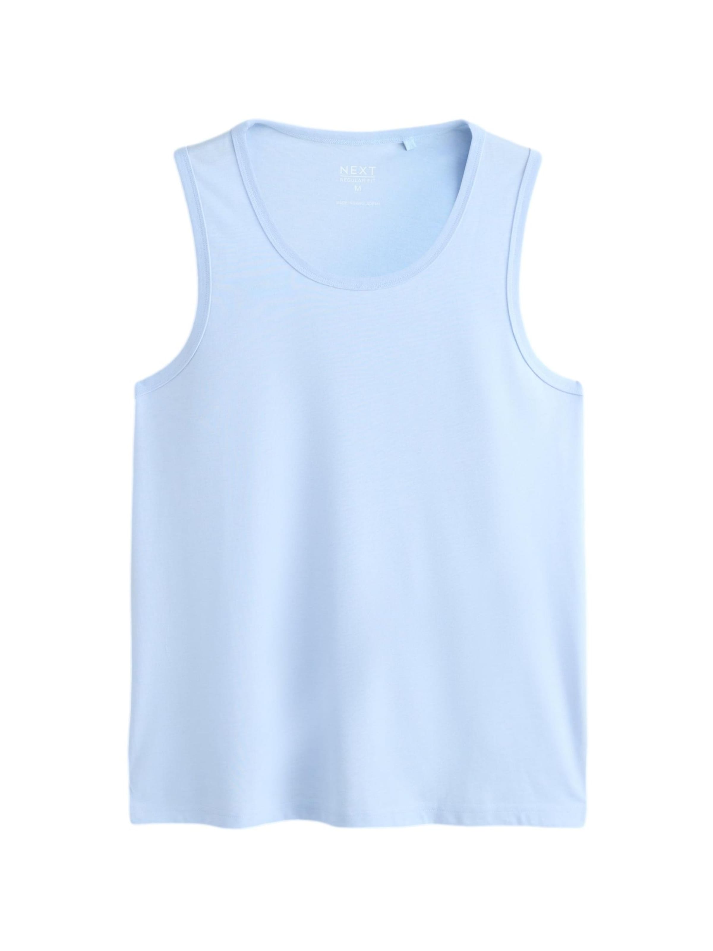 Next T-Shirt en bleu ciel, Vue avec produit