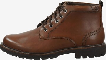 CLARKS Lace-Up Boots in Brown