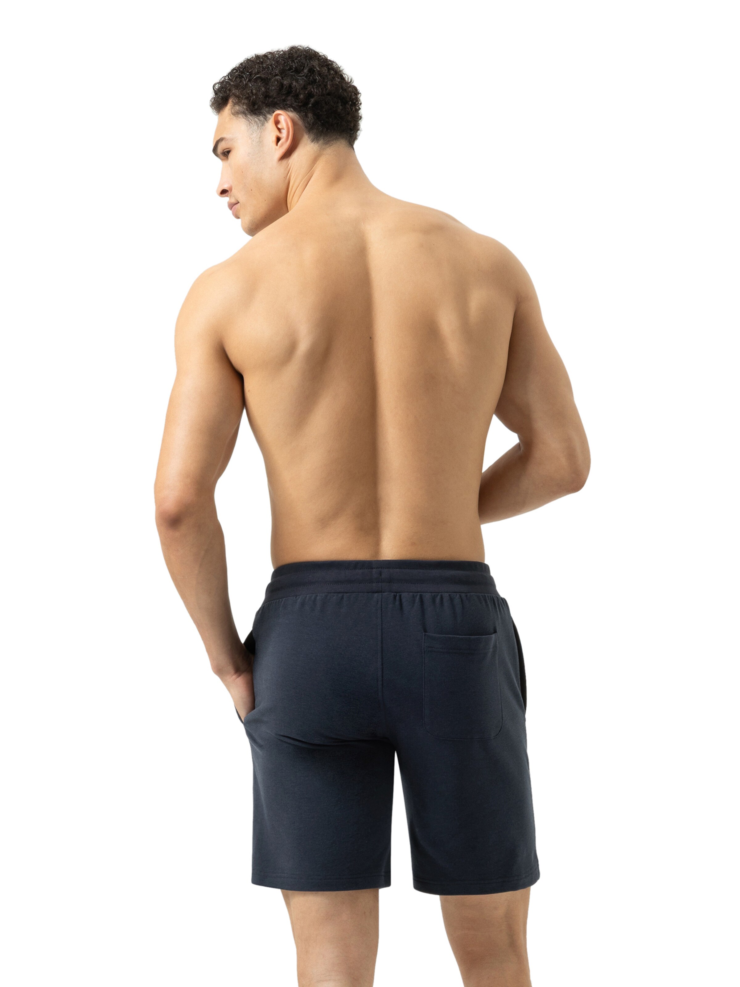 Mey Regular Shorts 'Enjoy Comfort' in Blau