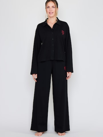 Joop Jeans - Camisa de pijama ' After Dark ' em preto