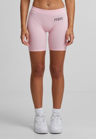 Pequs Skinny Leggings in Pink: front