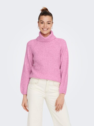 JDY - Pullover 'Silja' em roxo: frente