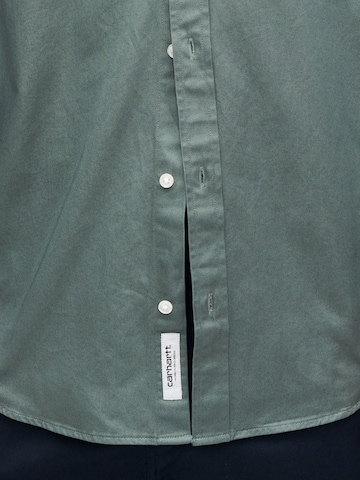 Carhartt WIP Regular fit Overhemd 'Madison' in Groen