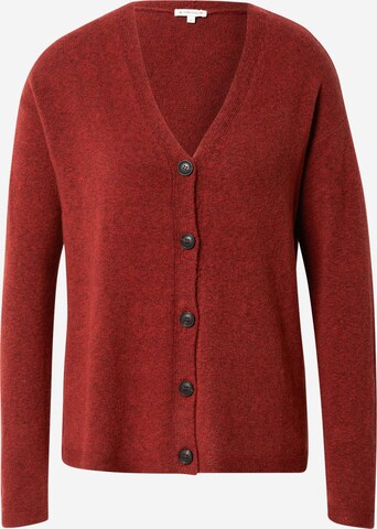 TOM TAILOR Gebreid vest in Rood: voorkant