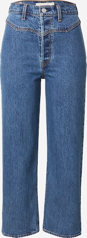 LEVI'S ® Regular Farkut 'Ribcage Western Yoke' värissä sininen: etupuoli