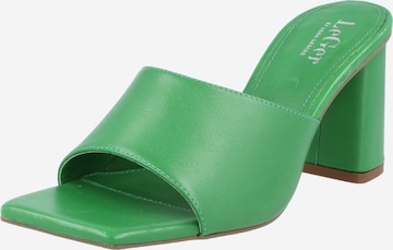 LeGer by Lena Gercke - Sandalias 'Ginny' en verde: frente