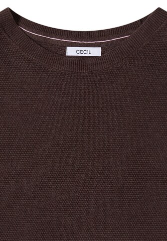 CECIL Pullover in Braun