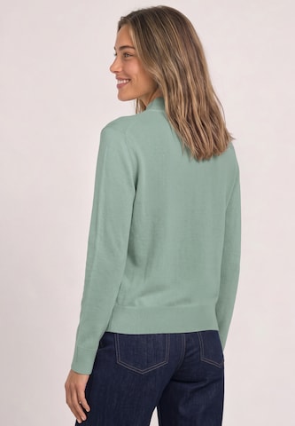 STREET ONE Basic Pullover mit Turtle Neck in Grün