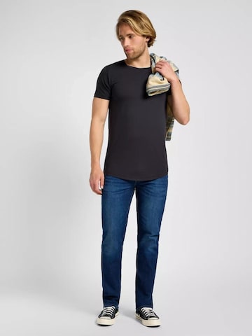 Regular Jeans de la Lee pe albastru