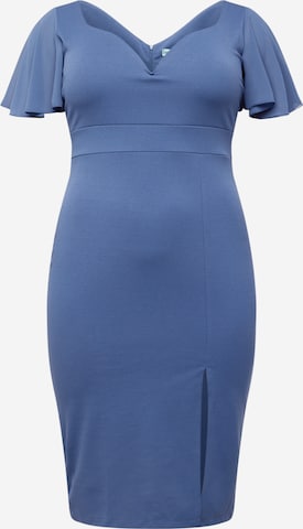 WAL G. Dress 'PAYTON' in Blue: front