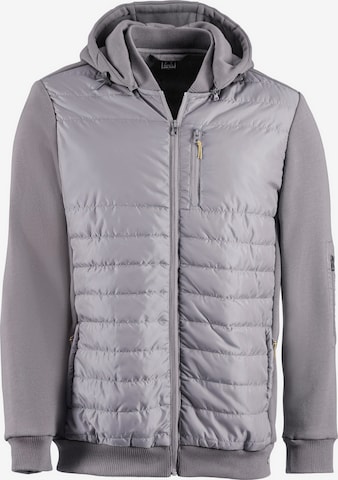 H.I.S Between-season jacket in Grey: front