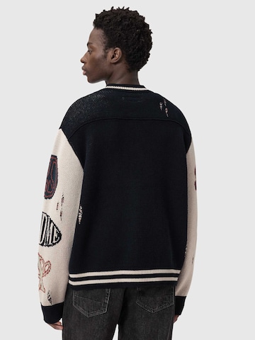 AllSaints Πλεκτή ζακέτα 'CHASE' σε μαύρο