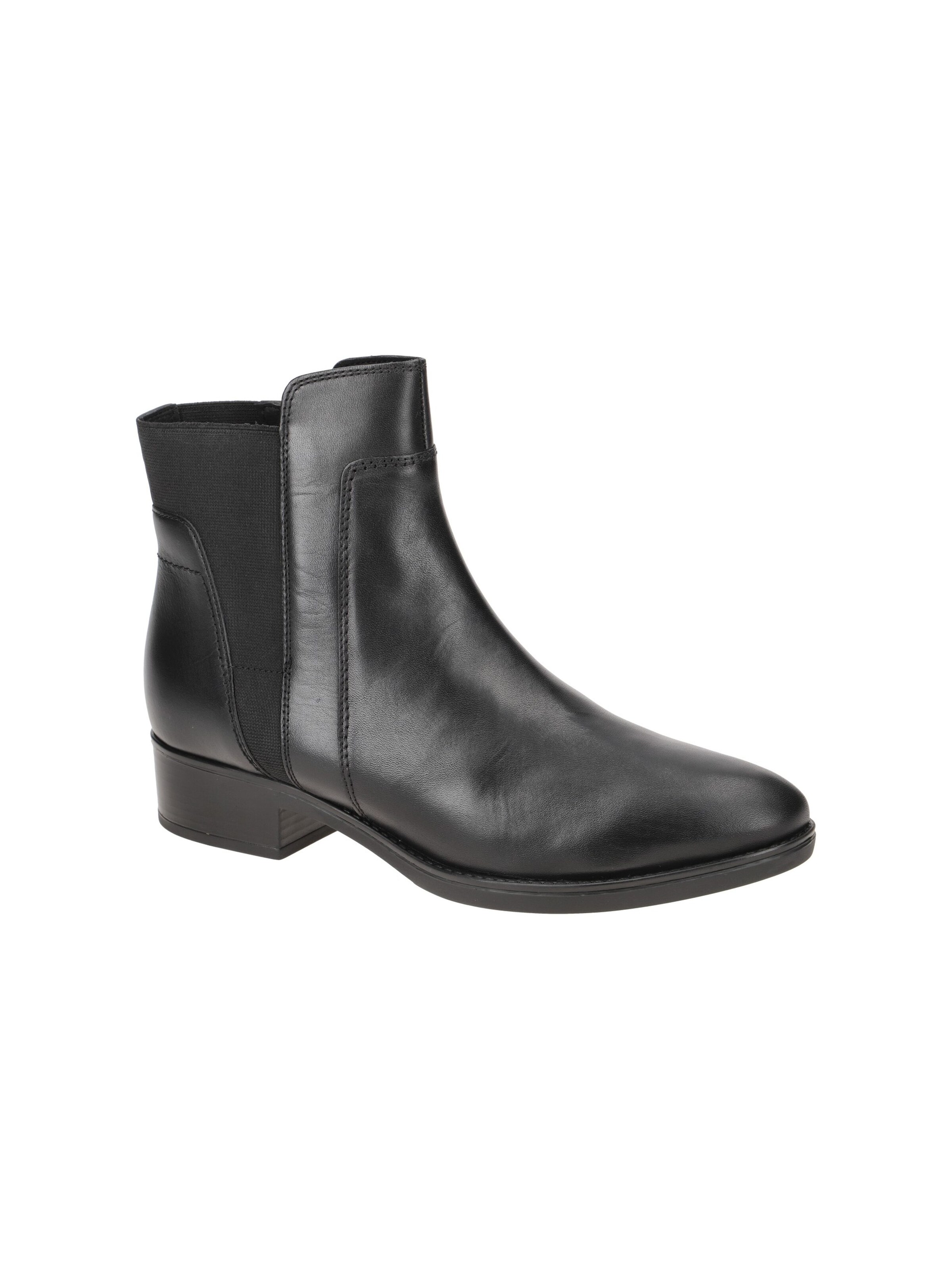 GEOX Boots 'Geox Felicity Stiefelette Ankle Boots schwarz D84G1F' in Black: front