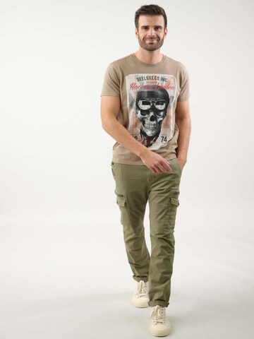 T-Shirt 'Clem' Deeluxe en gris