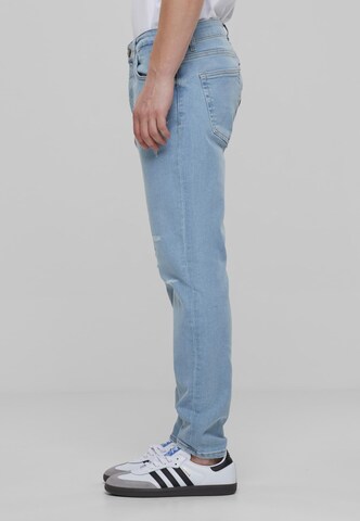 2Y Premium Tapered Jeans in Blau