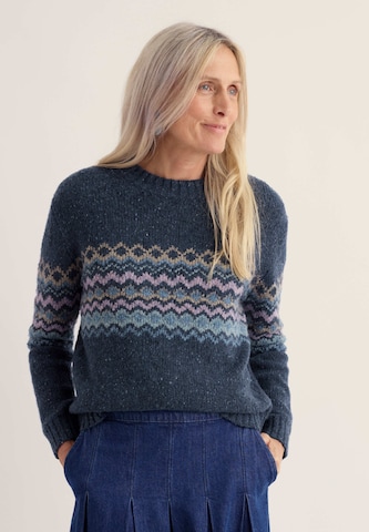 Pull-over 'Golden Light' Seasalt Cornwall en bleu : devant