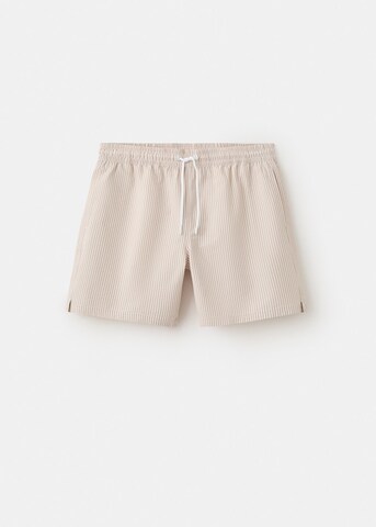 MANGO MAN Board Shorts 'Seerf' in Beige