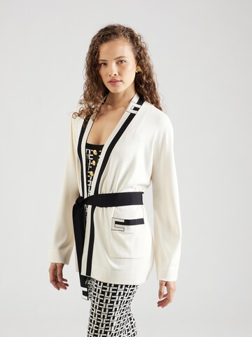 Cardigan Elisabetta Franchi en blanc