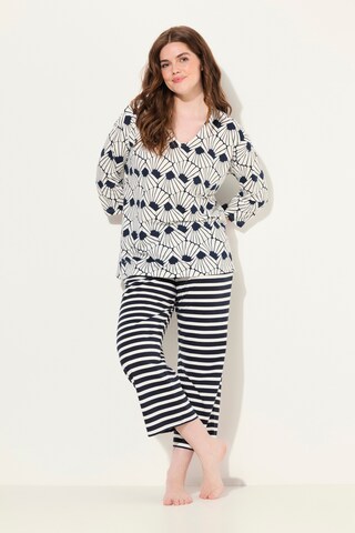 Ulla Popken Pajama shirt in Beige