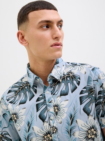 JACK & JONES Comfort fit Overhemd in Blauw
