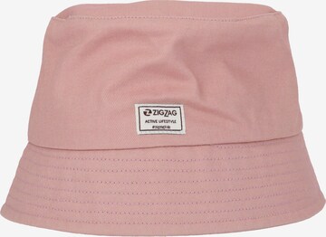 ZigZag Hat 'Shady' in Pink: front