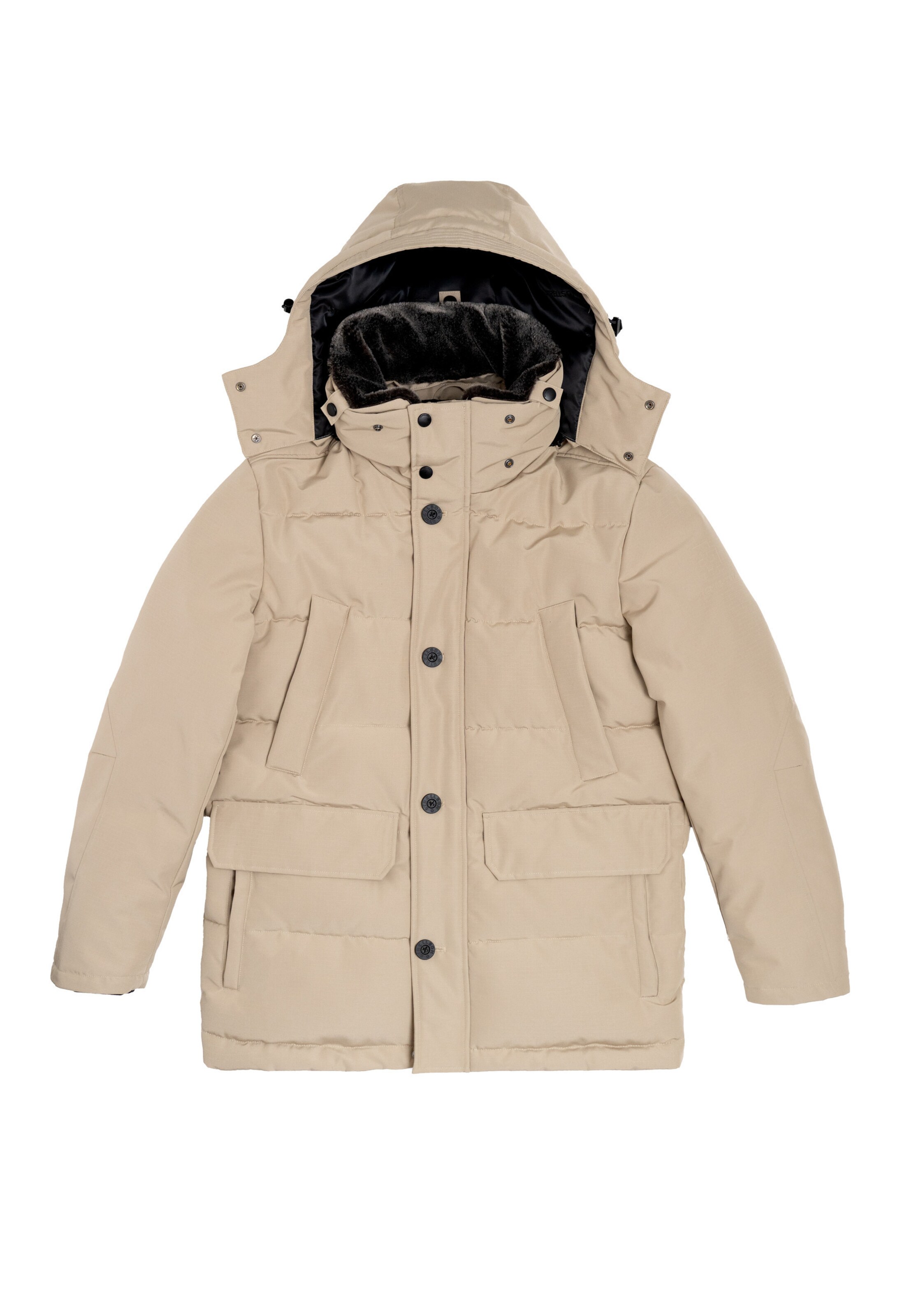 Prohibited Winter Jacket 'The Swiss Yuppie' in Sand, Item view