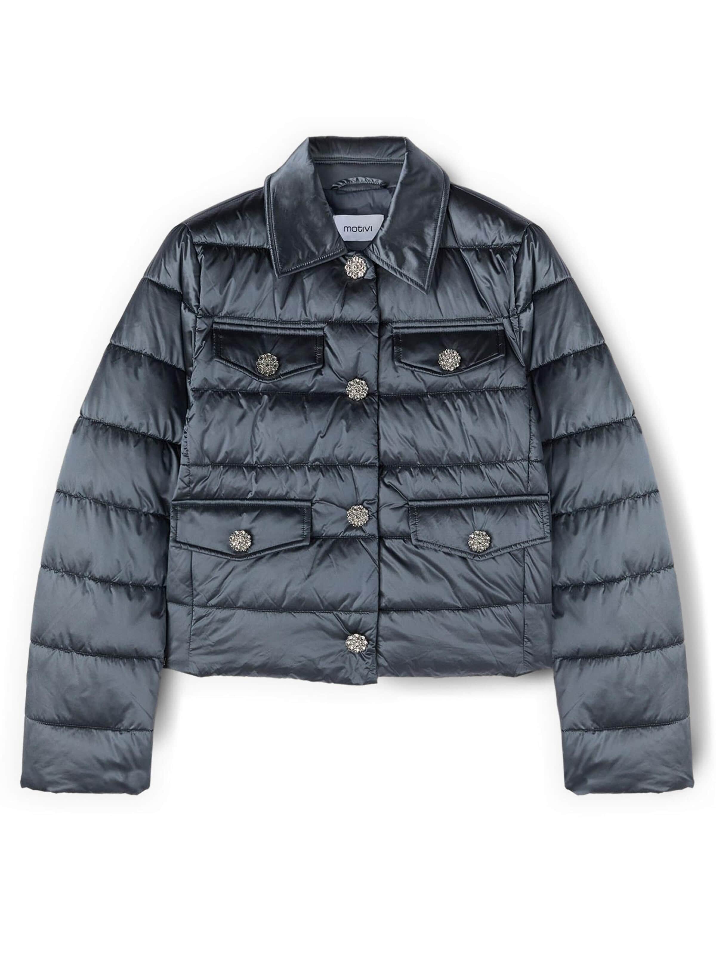 MOTIVI - Chaqueta de invierno en gris: frente