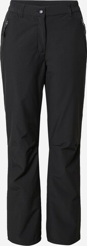 regular Pantaloni per outdoor 'VALKLAHTI' di Rukka in nero: frontale