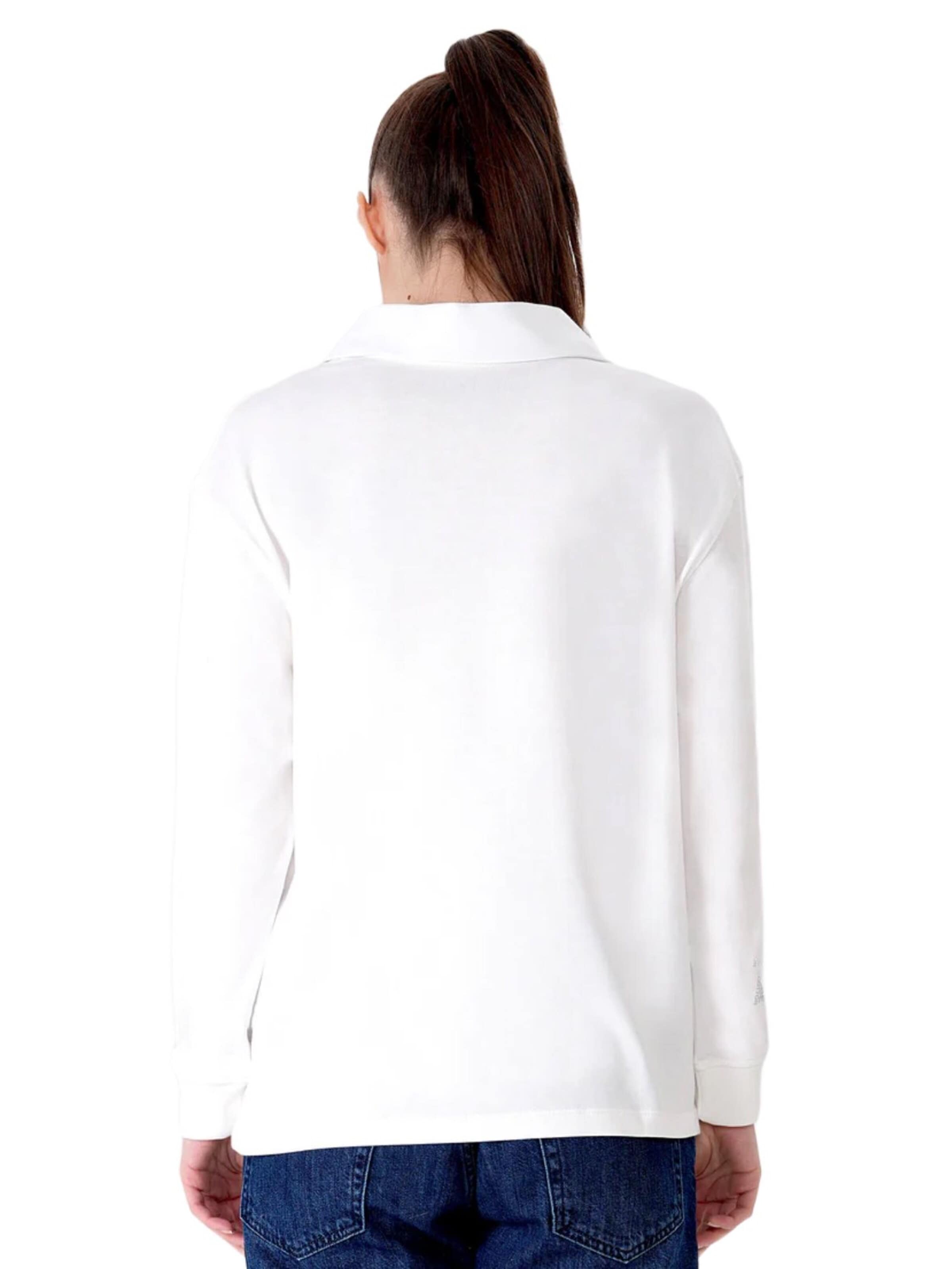 UNIQVIBE Shirt in Wit
