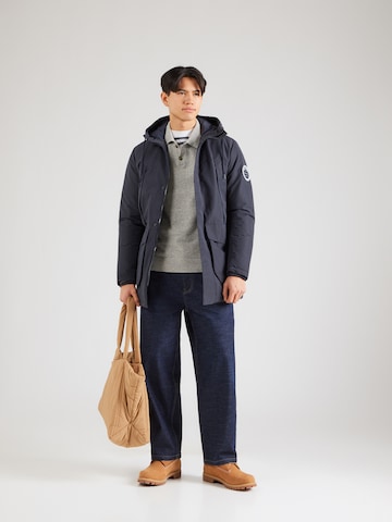 JACK & JONES Winter parka 'JJCAMP' in Blue