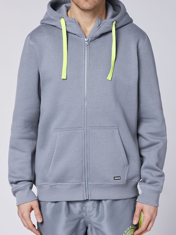 CHIEMSEE Kapuzenjacke ' mit Jumper-Logo ' in Blau