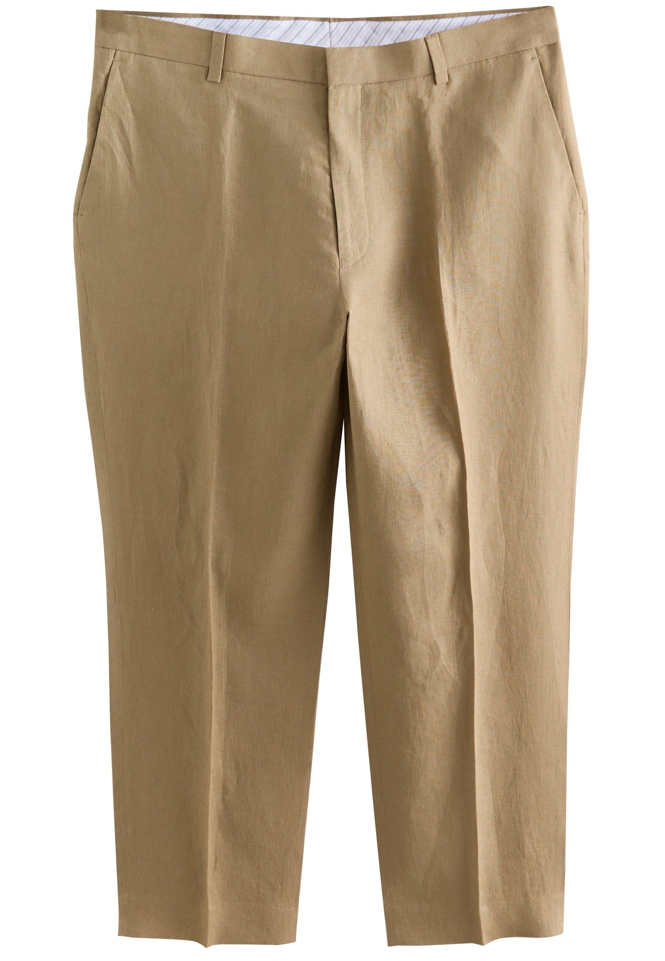 Slimfit Pantaloni con piega frontale di Next in grigio: frontale