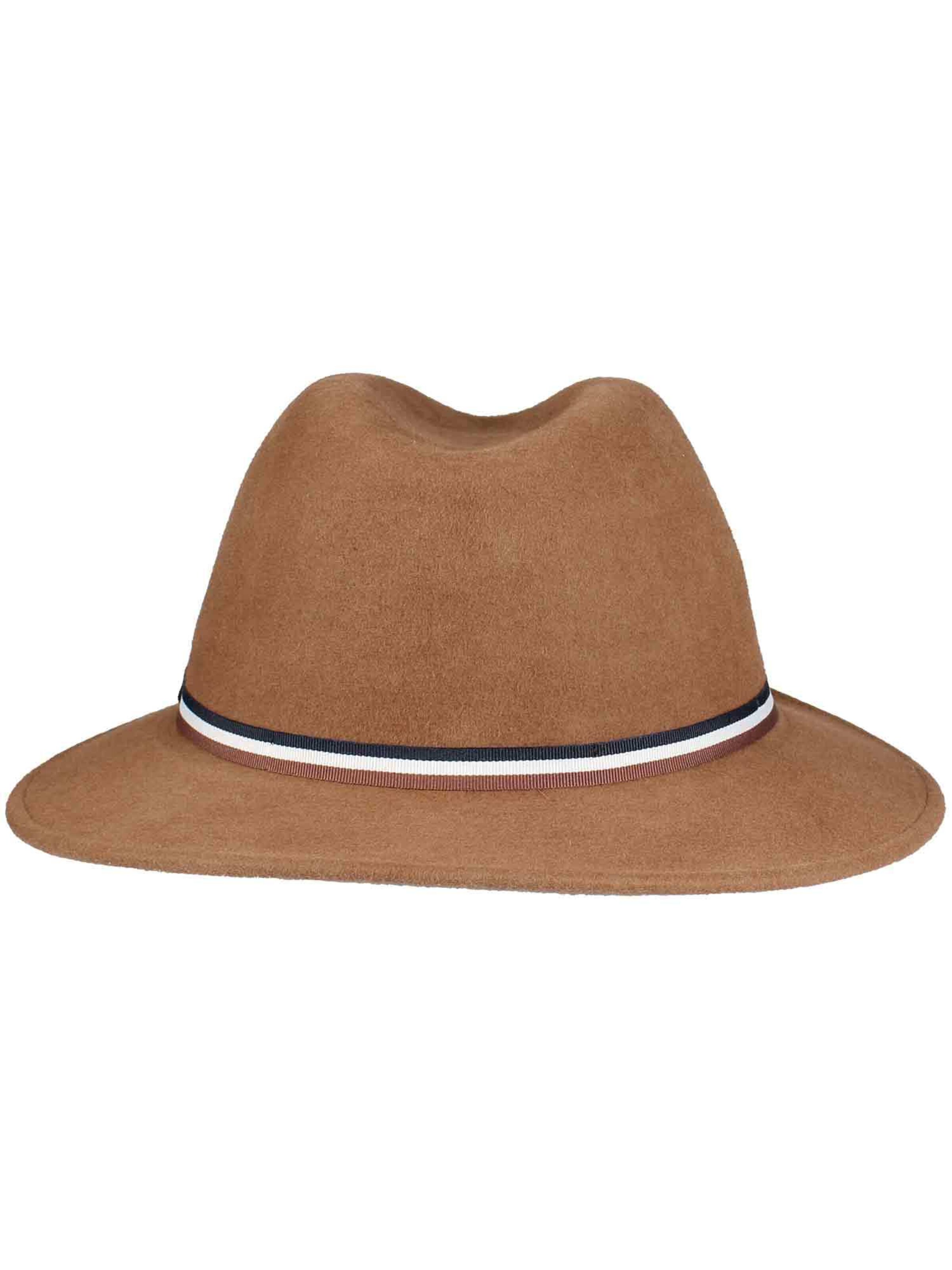 bugatti Hat 'Fedora' in Brown