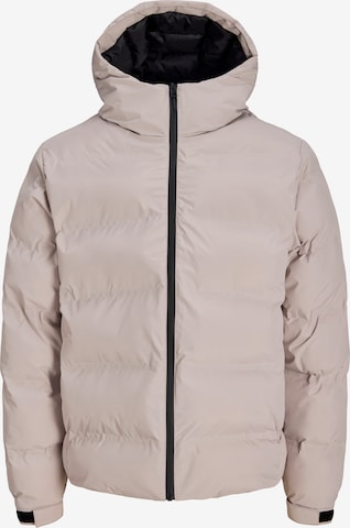 JACK & JONES Winter Coat 'JJSage' in Beige: front