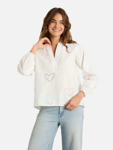 LIEBLINGSSTÜCK Bluse 'EnricaL' in Weiß: Vorderseite