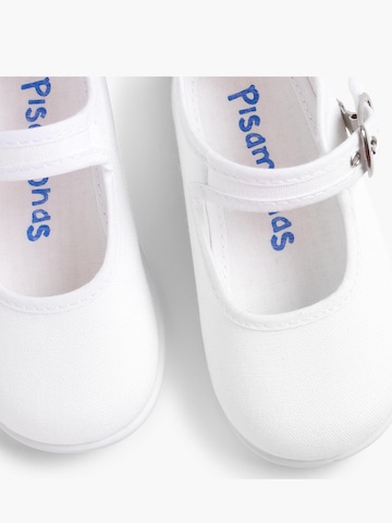 Ballerines Pisamonas en blanc