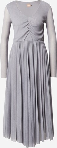 Robe de cocktail 'Erlissi' BOSS en gris : devant