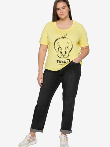 SHEEGO T-Shirt in Gelb
