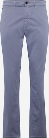 BOSS Orange Regular Chino in Blauw: voorkant