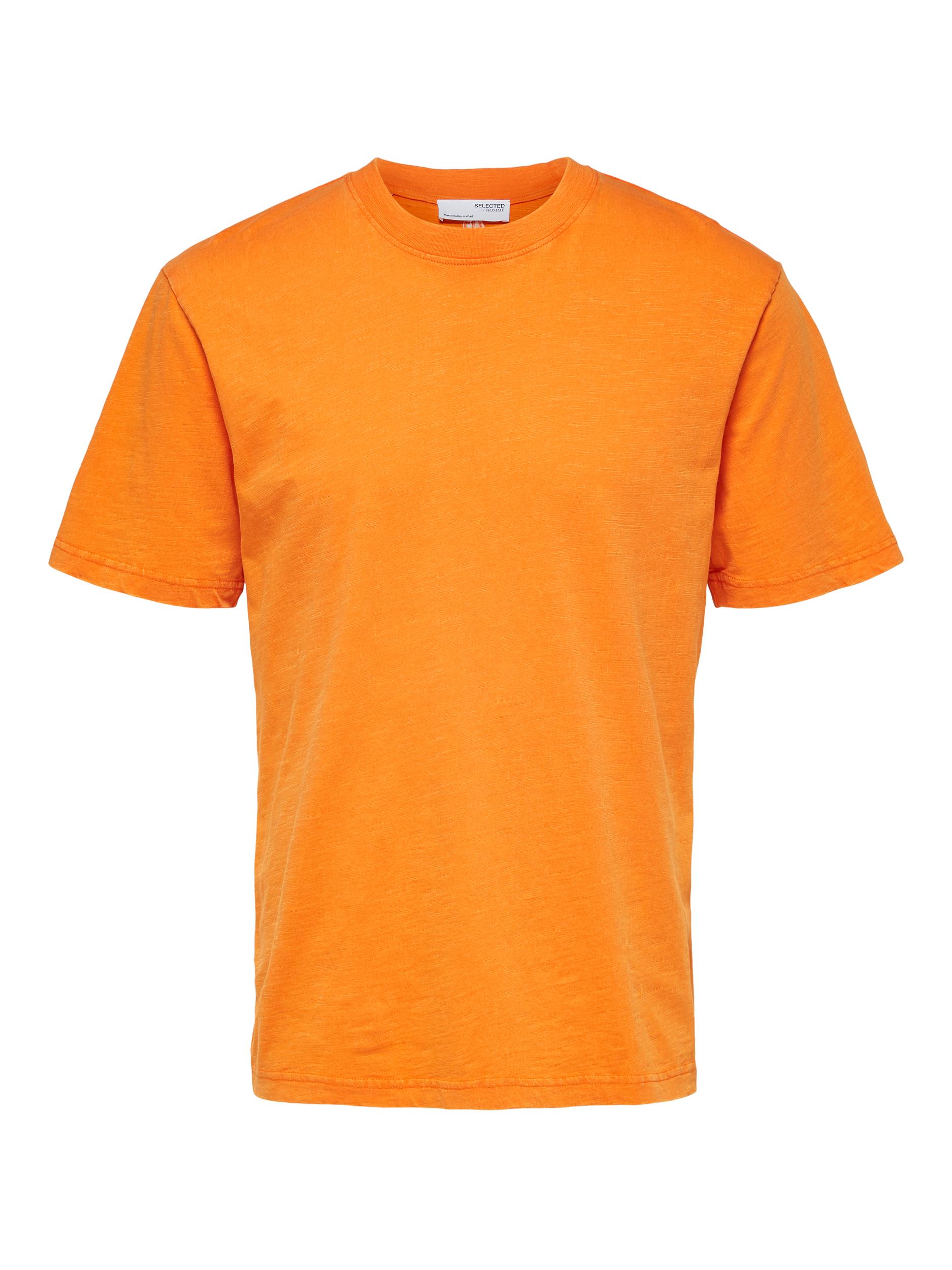 SELECTED HOMME Koszulka w kolorze Pomarańczowym 