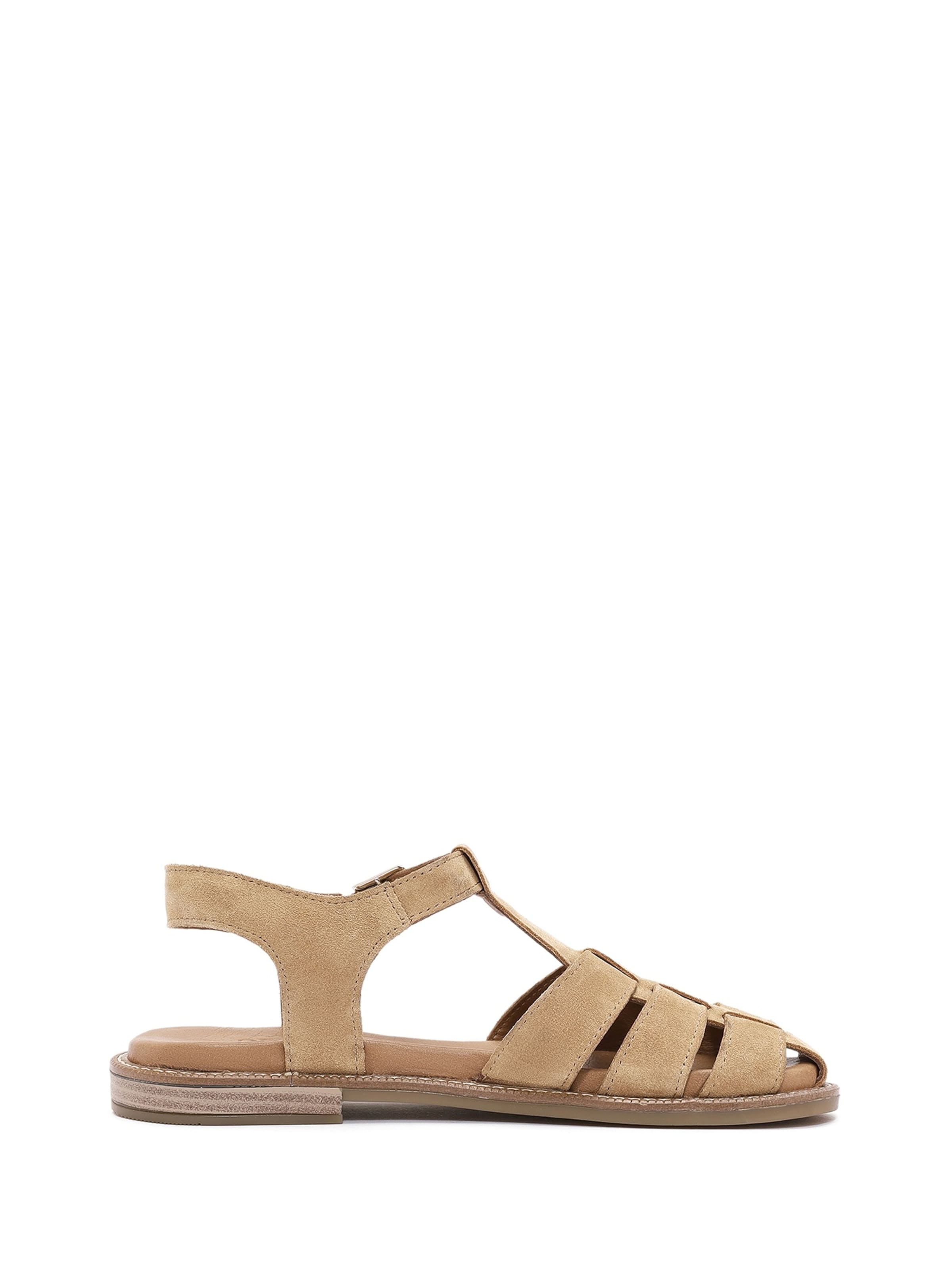 Derimod Páskové sandály – béžová