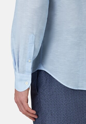 Boggi Milano Regular fit Button Up Shirt in Blue