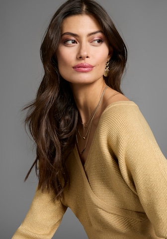 LAURA SCOTT Pullover in Gelb