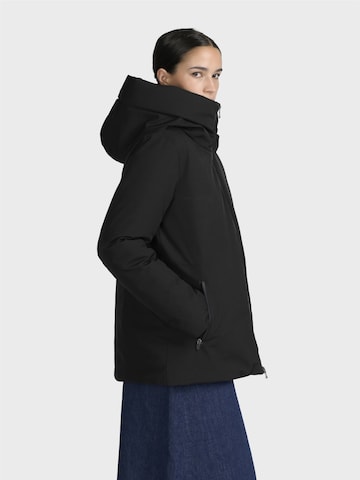 Canadian Classics - Casaco de inverno 'Caroline' em preto: lateral