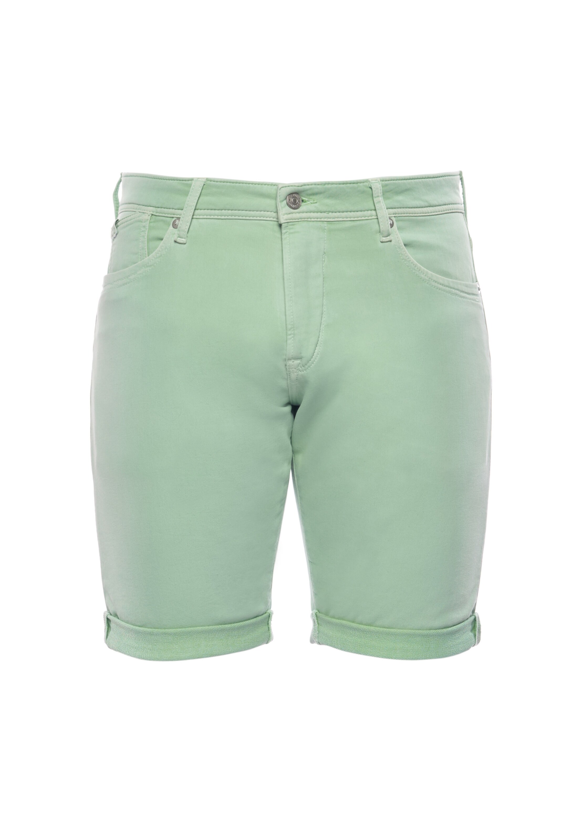 Regular Pantalon 'BODO' Le Temps Des Cerises en vert : devant