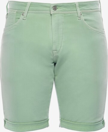 Le Temps Des Cerises Regular Pants in Green: front