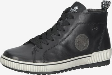 REMONTE High-Top Sneakers in Black: front